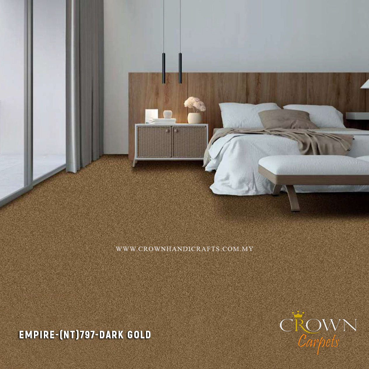 (Pattern/Design) Premium Hotel Bedroom Carpet