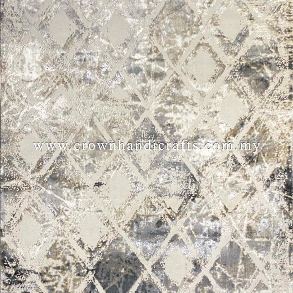 Smooth Fine Rug for Living Room Modern Design Carpet | Panemera 0082A