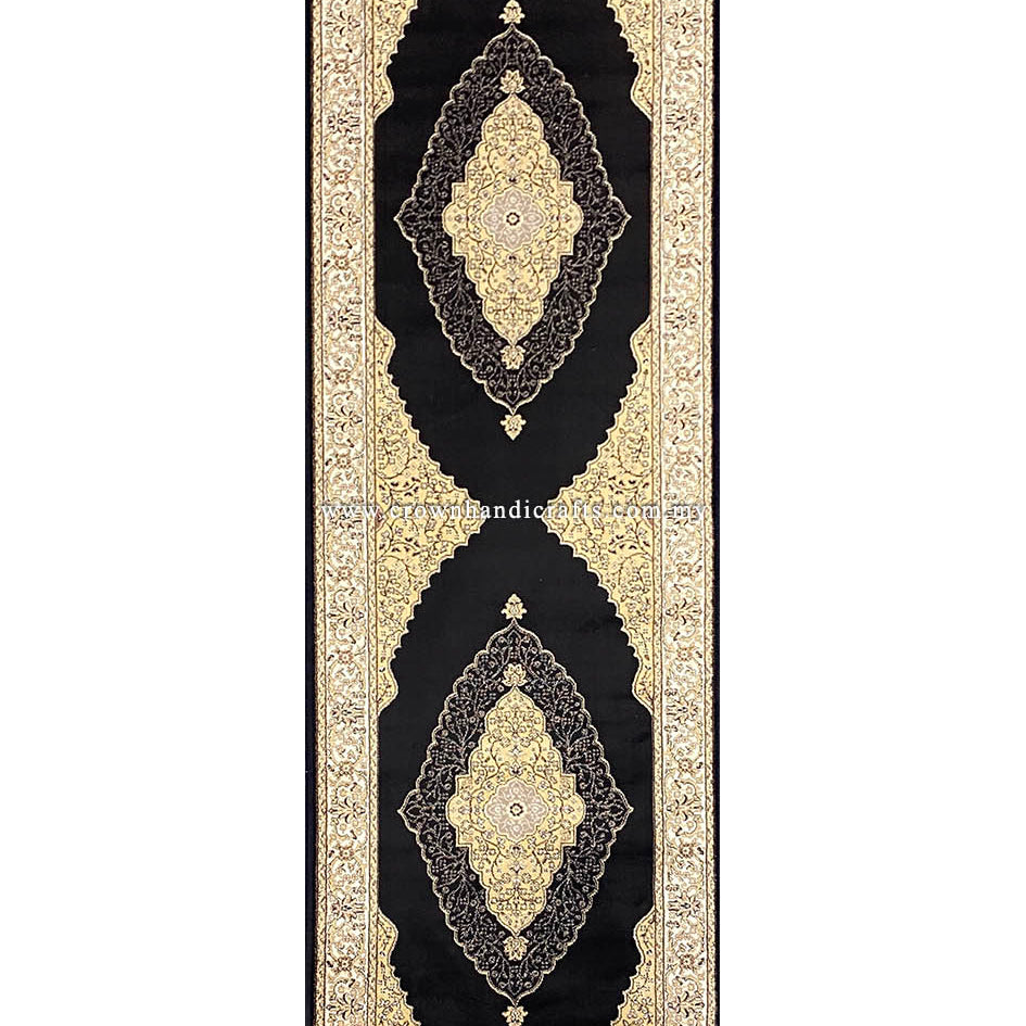 Persian Design Runner Carpet Silk Feel Fine High Quality Viscose Living Room Carpet | Zrabi 305