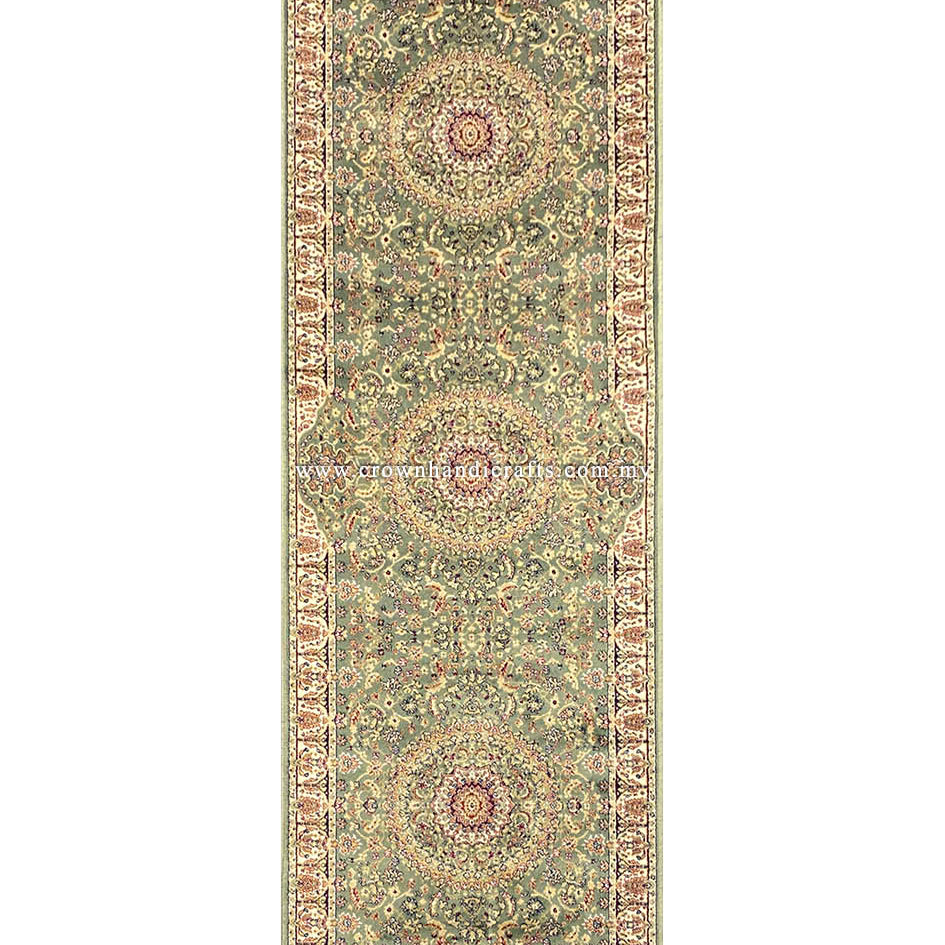Persian-Inspired Runner Rug – Silk-Like Viscose Elegance for Hallways & Living Spaces | Zrabi 342