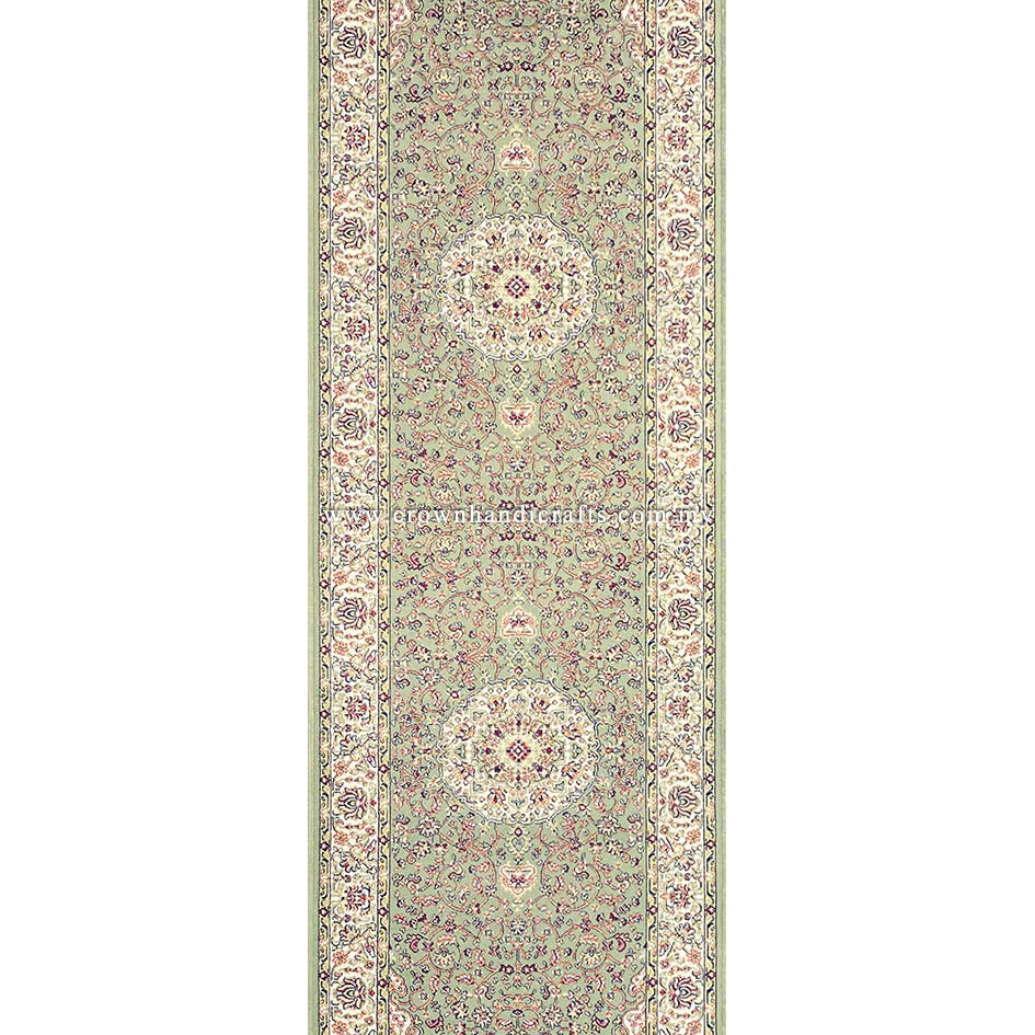 Persian-Style Entryway Runner - Premium Viscose Rug with Luxurious Silk Feel Underfoot | Zrabi 470