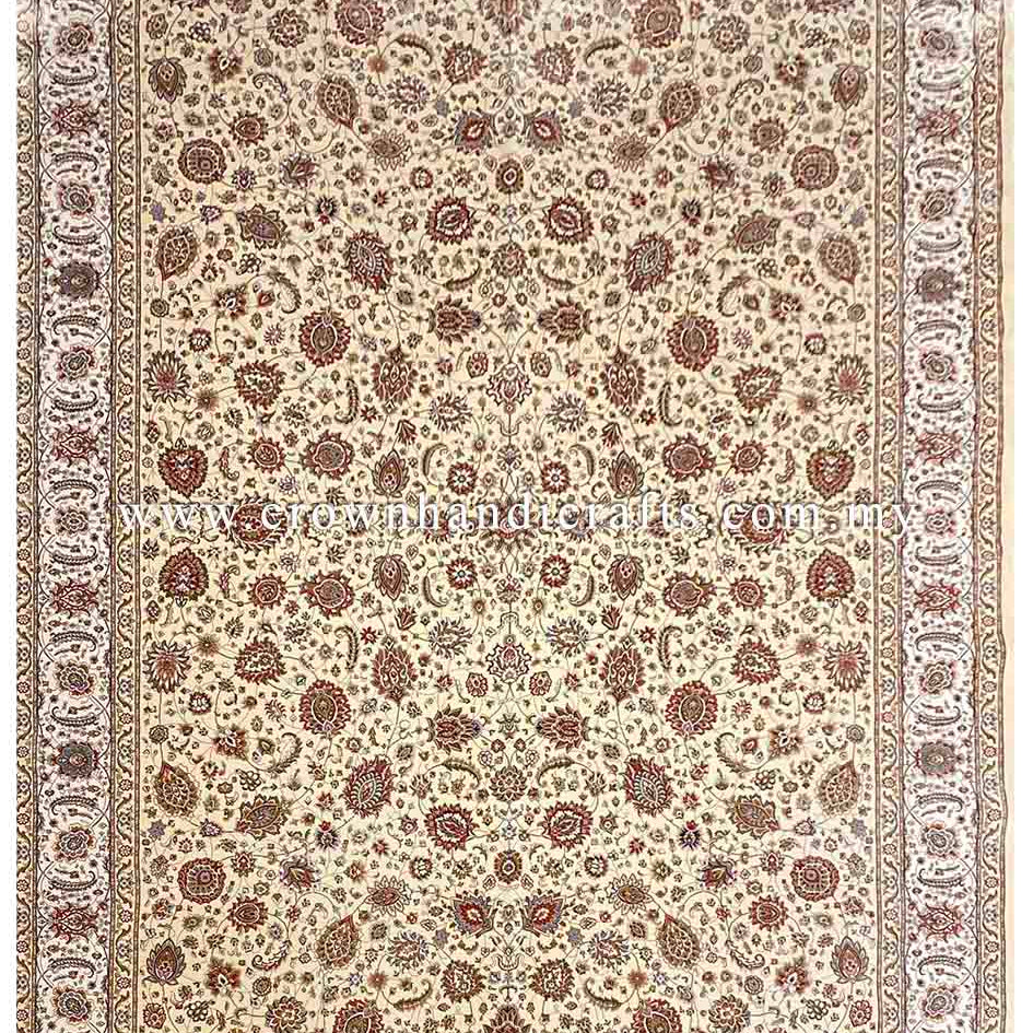 Royal Edition Silk Carpet Rug Authentic Persian Carpet to match your Living Room Standard | Persian Silk 0IS010
