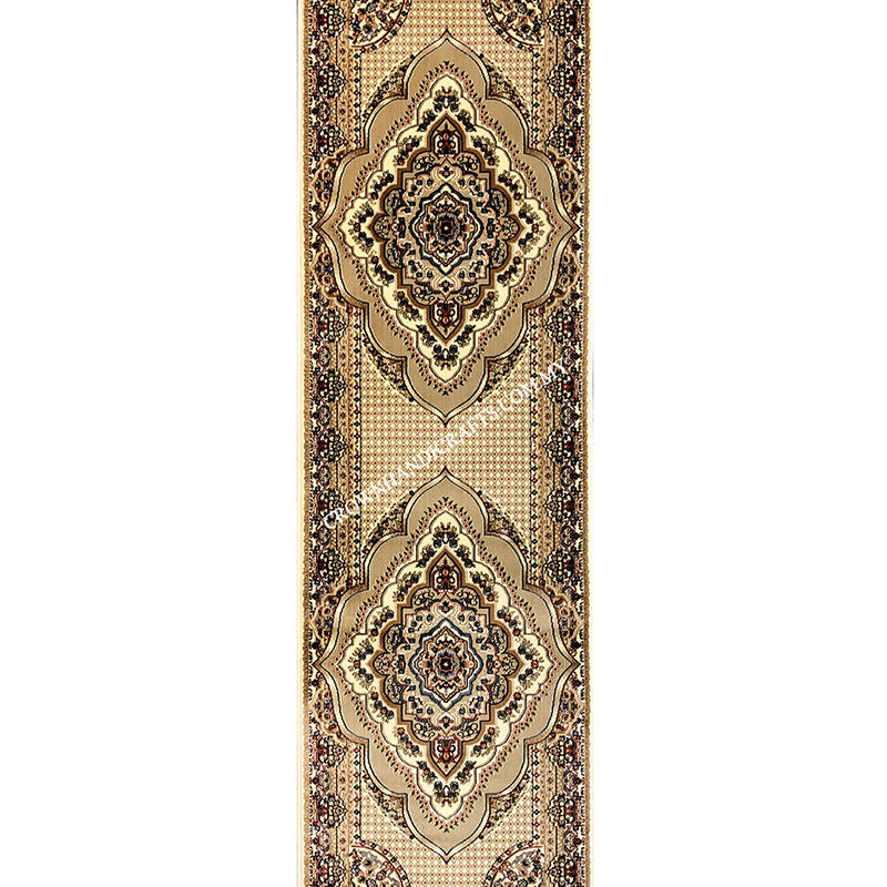 Silk Feel Carpet Persian Design Turkish Rug for Living Room Bedroom Carpet | Semerkant 06981A Runner