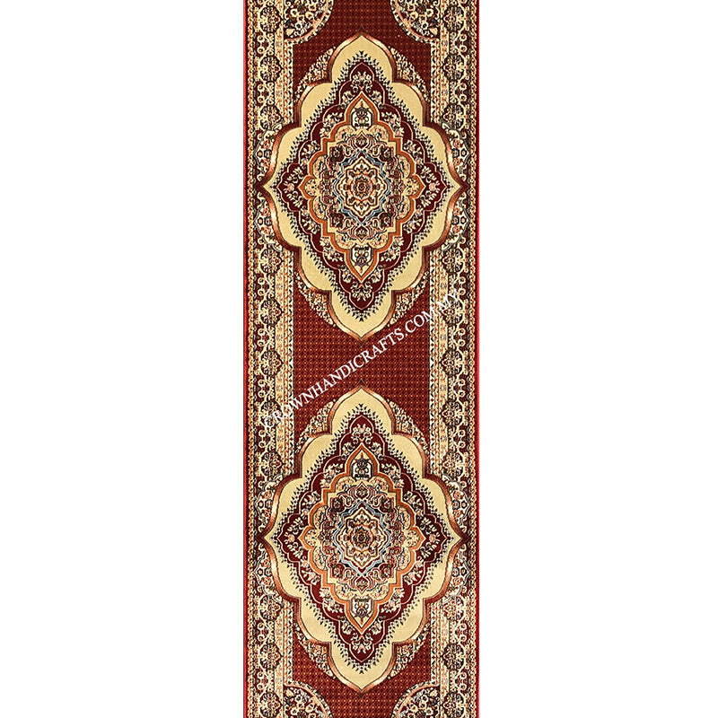 Silk Feel Carpet Persian Design Turkish Rug for Living Room Bedroom Carpet | Semerkant 06981A Runner