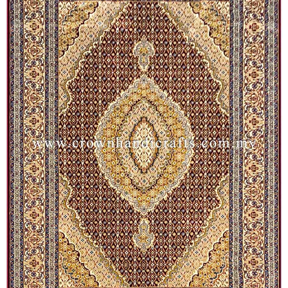 Silk Feel Carpet Persian Design Turkish Rug for Living Room Bedroom Carpet | Isfahan 747