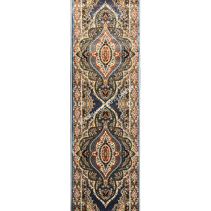 Persian Style Turkish Rugs High End Durable Carpet for Living Room Bedroom | Semerkant 07611C Runner