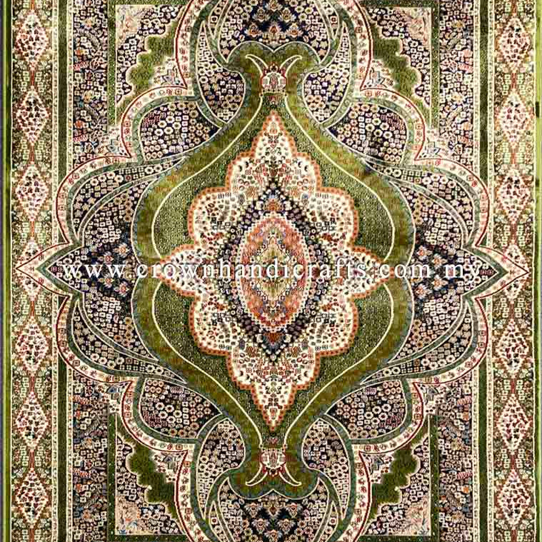 Persian Style Turkish Rugs High End Durable Carpet for Living Room Bedroom | Semerkant 07611C