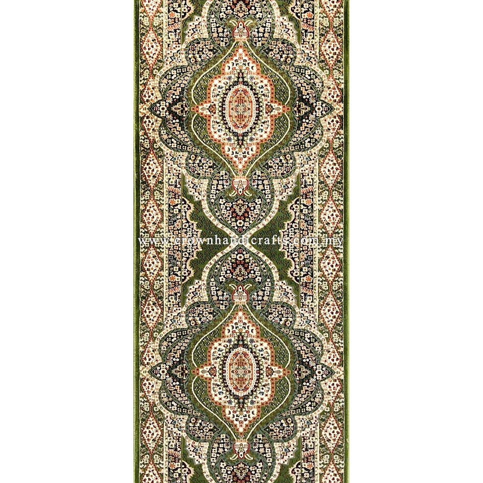 Persian Style Turkish Rugs High End Durable Carpet for Living Room Bedroom | Semerkant 07611C Runner