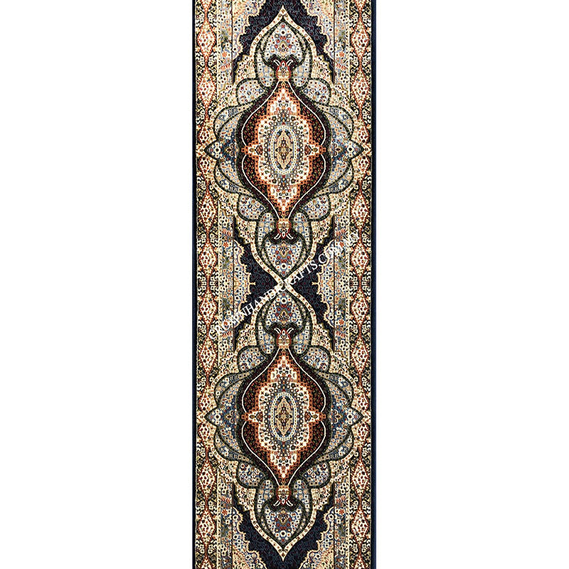 Persian Style Turkish Rugs High End Durable Carpet for Living Room Bedroom | Semerkant 07611C Runner
