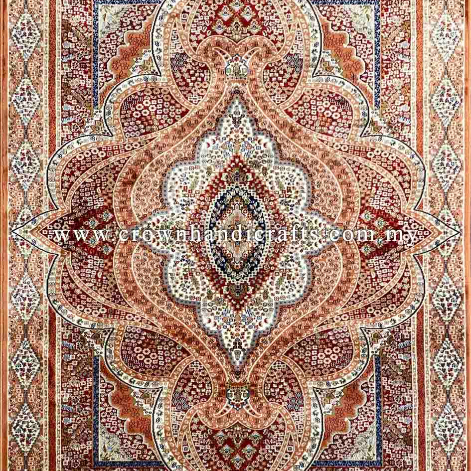 Persian Style Turkish Rugs High End Durable Carpet for Living Room Bedroom | Semerkant 07611C