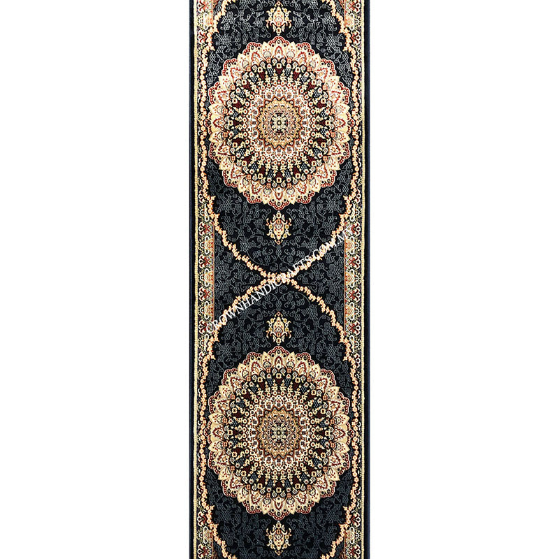 Persian Carpet Thick Quality Turkish Rugs High End Durable Carpets for Living Room Bedroom | Semerkant 07910A Runner