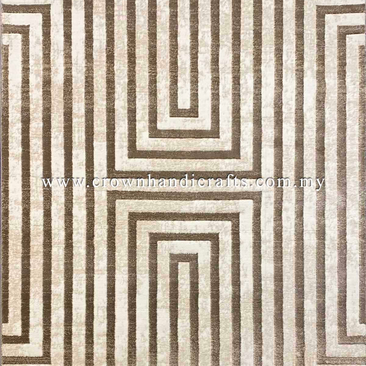 Modern Design Carpet for Living Room Bedroom Rugs | Sydney 26-098A D.BEIGE