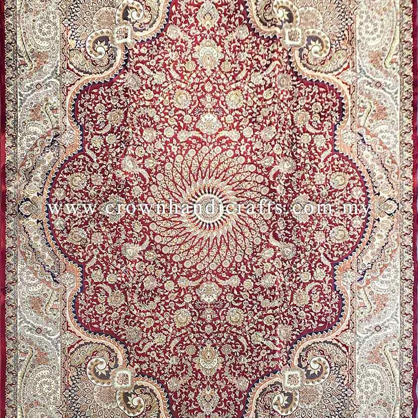 Persian Style Turkish Rugs High End Durable Carpet for Living Room Bedroom | Qom 1303A