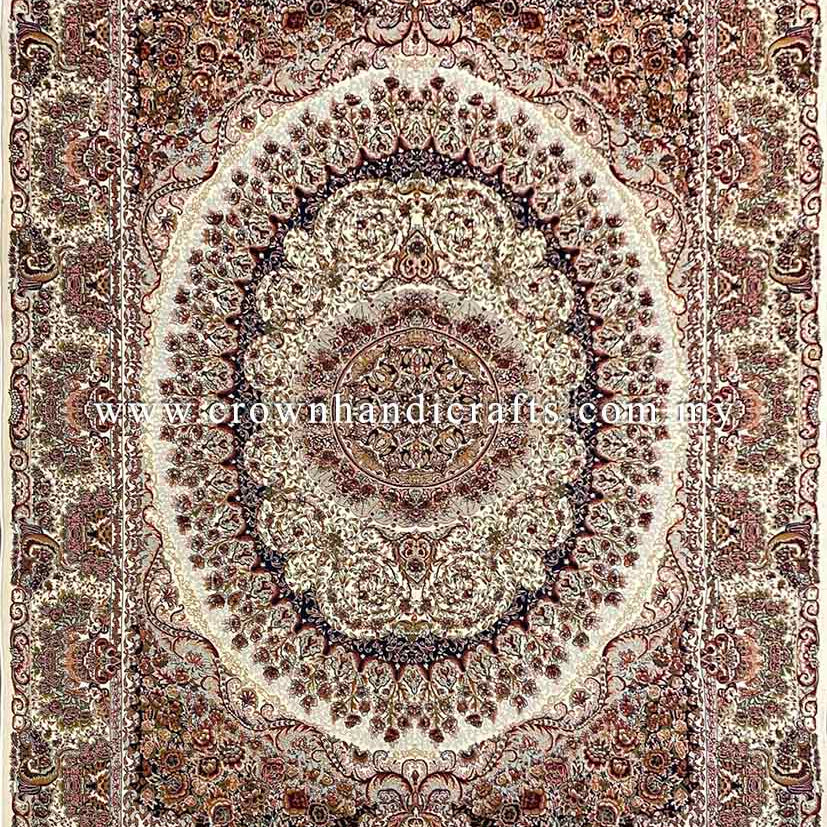 Persian Carpet Thick Quality Turkish Rugs High End Durable Carpets for Living Room Bedroom | Qom 1305A