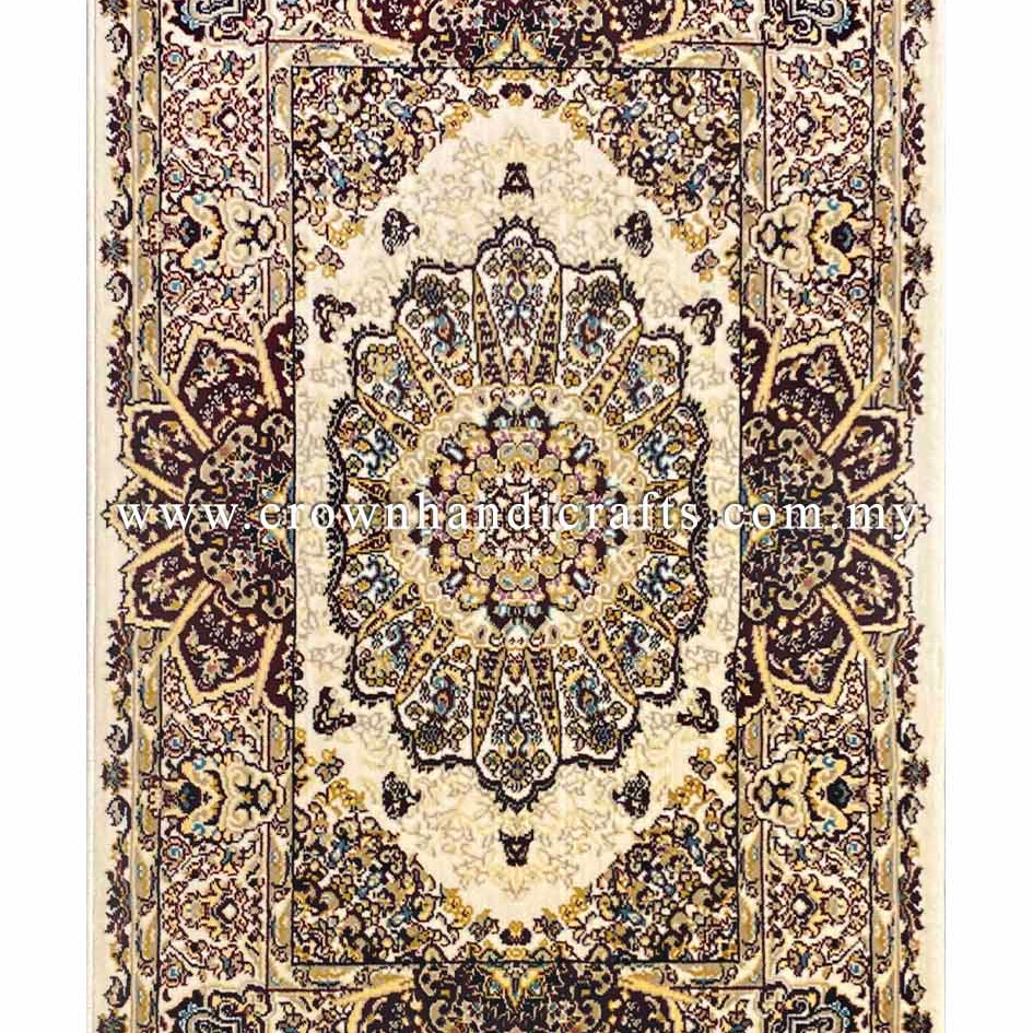 Persian Style Turkish Rugs High End Durable Carpet for Living Room Bedroom | Bayazhan 20053 80X120CM