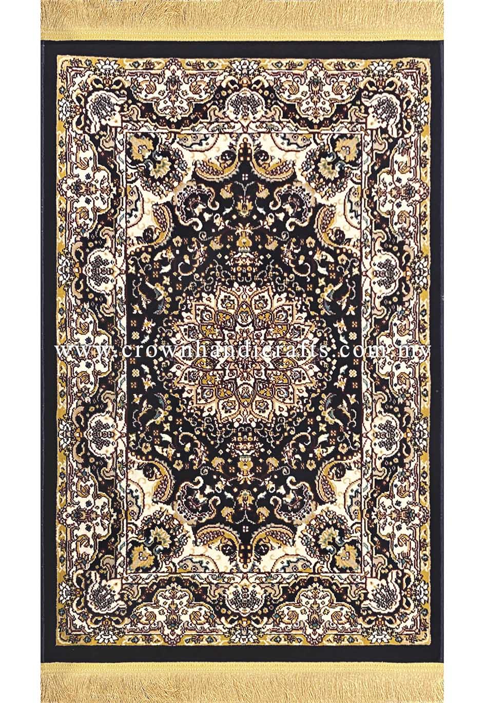 Silk Feel Carpet Persian Design Turkish Rug for Living Room Bedroom Carpet | Bayazhan 20198 80X120CM