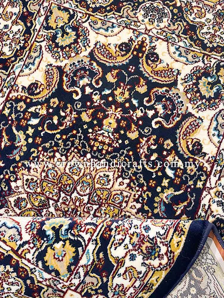 Silk Feel Carpet Persian Design Turkish Rug for Living Room Bedroom Carpet | Bayazhan 20198 80X120CM