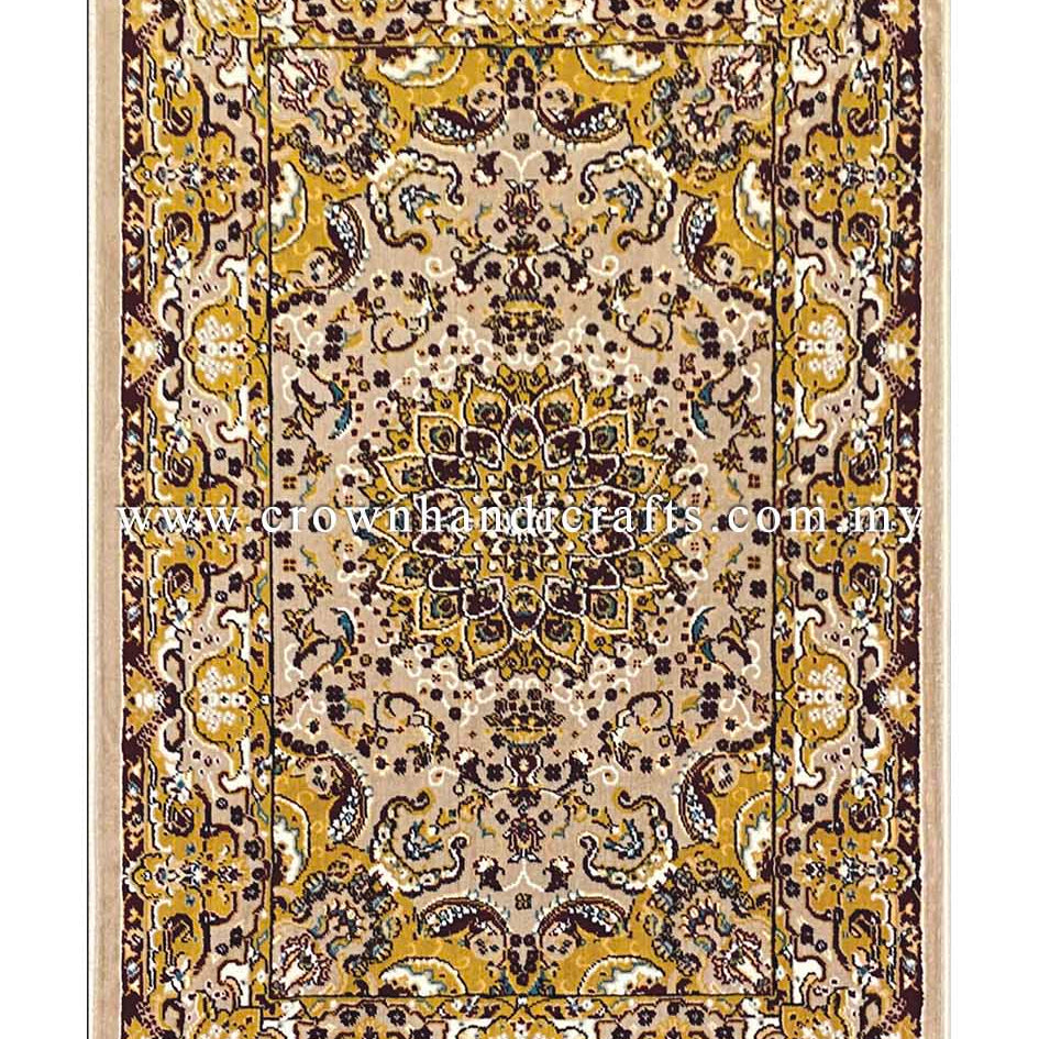 Silk Feel Carpet Persian Design Turkish Rug for Living Room Bedroom Carpet | Bayazhan 20198 80X120CM