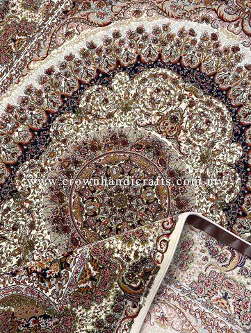 Persian Carpet Thick Quality Turkish Rugs High End Durable Carpets for Living Room Bedroom | Qom 1305A