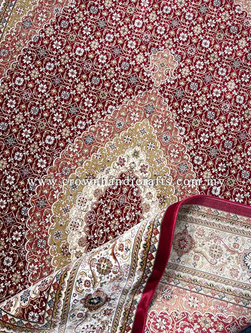 Royal Edition Silk Carpet Iranian Design Rug Authentic Persian Carpet to match your Living Room Standard | Persian Silk OIS005