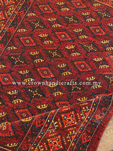 Moroccan Style Persian Rug Tribal Vintage Carpet Made in Iran | Hamedan Sa102