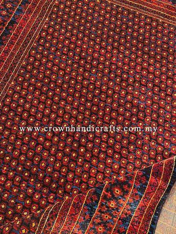 Tribal Geometric Design Persian Rugs Vintage Carpet for Living Room | Hamedan Sa124