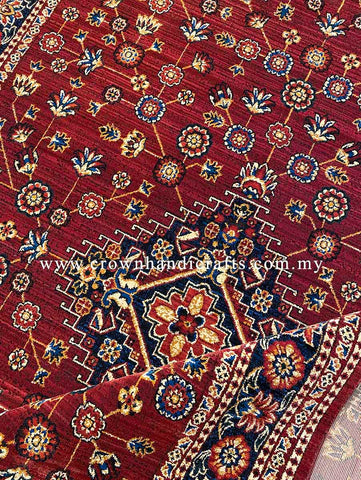 Vintage Style Tribes men Persian Carpet Abstract Rug for Living Room | Hamedan SA132