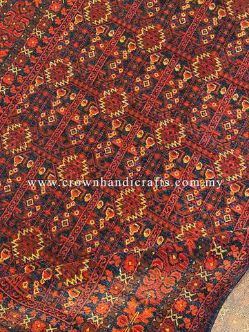 Tribal Carpet Design Persian Rugs Vintage Style Interior Living Room | Hamedan Sa121 Dark Blue