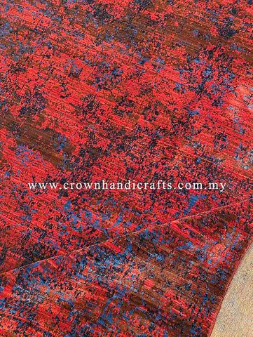 Nomadic Tribes Carpet Design Persian Rug Geometric Motifs Man Made Wool Feel Authentic Iran Carpet | Hamedan Sa123