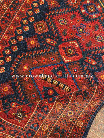 High Quality Rug Persian Carpet Wool Feel Man Made Thick Carpet | Hamedan Sa120