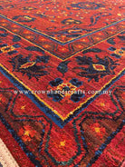 Wool feel Persian rug Hamedan Sa127 texture shot