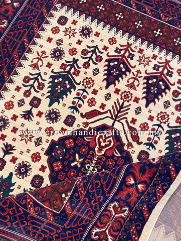 Famous Tribe Carpet Design Persian Iran Rug for Dining Living Room | Mahakan Mah018