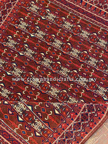 Persian Iranian Rug Wool Feel Man Made Abstract Style Geometric Motifs | Mahakan Mah008