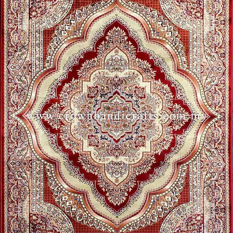 Silk Feel Carpet Persian Design Turkish Rug for Living Room Bedroom Carpet | Semerkant 06981A