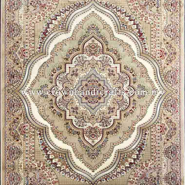 Silk Feel Carpet Persian Design Turkish Rug for Living Room Bedroom Carpet | Semerkant 06981A