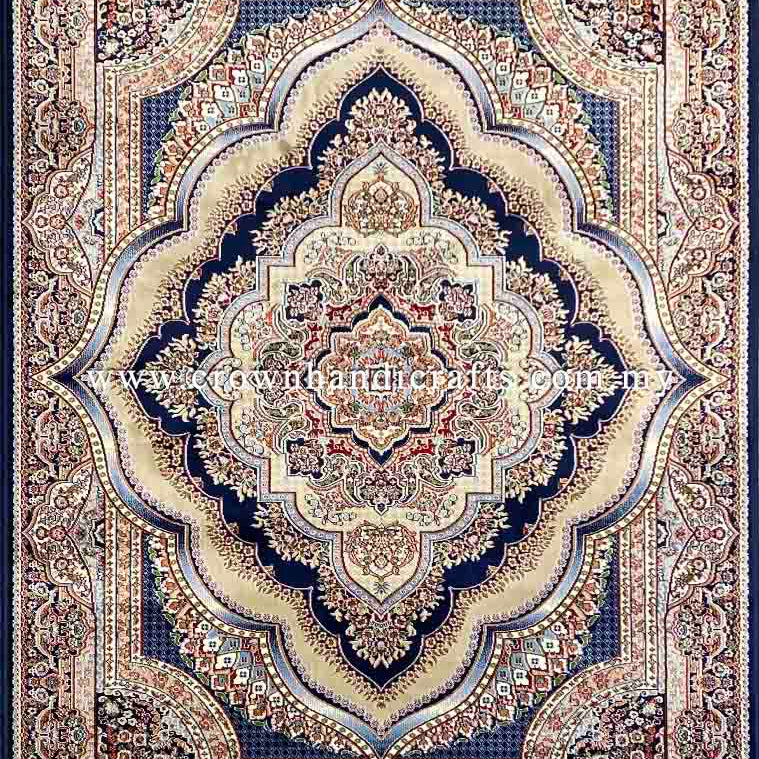Silk Feel Carpet Persian Design Turkish Rug for Living Room Bedroom Carpet | Semerkant 06981A