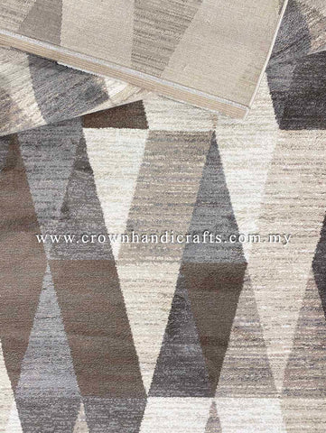Designer Collection Modern Design Carpets Rugs for Living Room Bedroom | Empire D5182GY