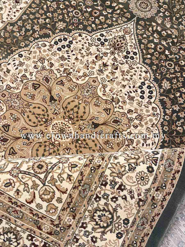 Persian Style Turkish Rugs High End Durable Carpet for Living Room Bedroom | Rajah 7622