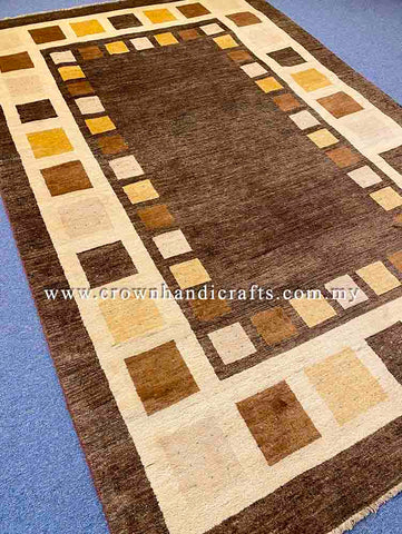 [10X7FT] Expertly Handcrafted Tribal Rug 100% Wool Persian Carpet Design Premium Quality Hand-Knotted Authentic Afghan Tribal Carpet GEBBEH CH 2042