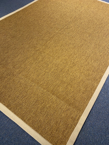 Refined Sisal Rugs: Natural Texture Meets Timeless Elegance for Living and Dining Rooms | Sisal Weave 75-Chestnut Sunrise