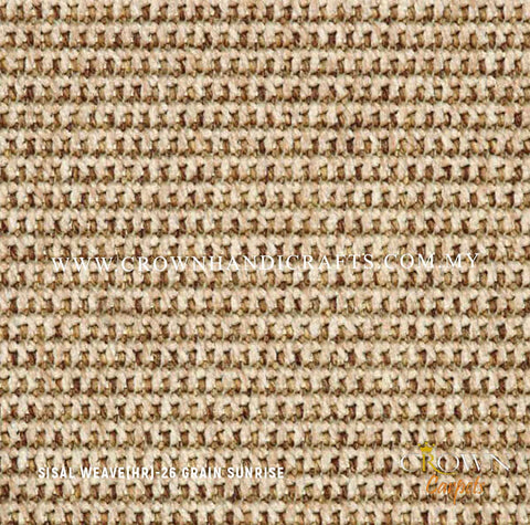 Sisal Carpets: Perfect for Your Living Room and Dining Table – Timeless and Versatile Style | Sisal Weave 26-Grain Sunrise (HR) Wall To Wall Carpet