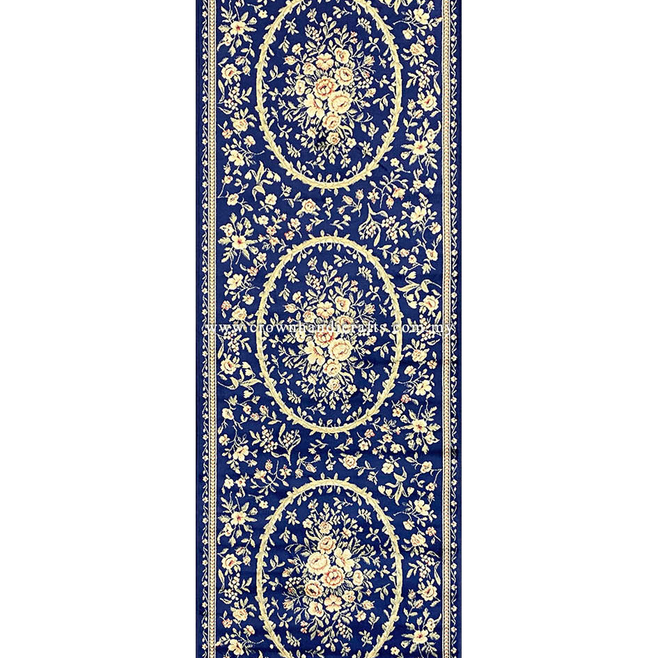 A Grand Entrance Persian-Style Runner in Liquid-Soft Viscose | Zrabi 307