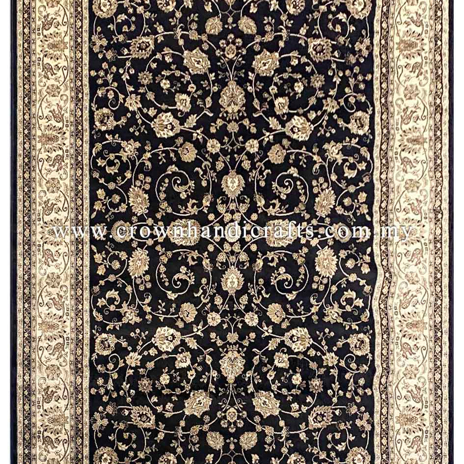 Persian Silk Carpet Iran Design 100% Silk Man Made Viscose Carpet | Zrabi 308