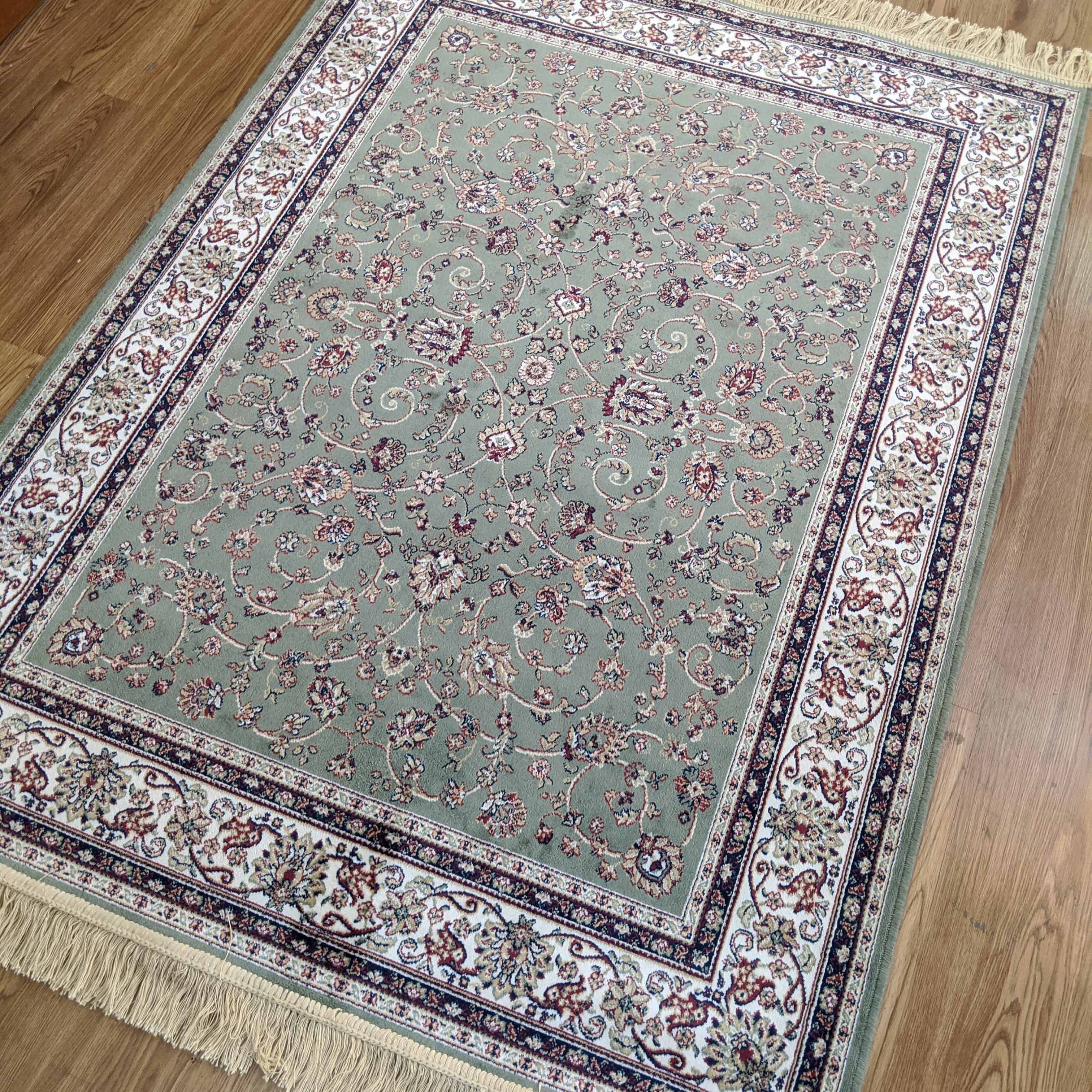 Persian Silk Carpet Iran Design 100% Silk Man Made Viscose Carpet | Zrabi 308