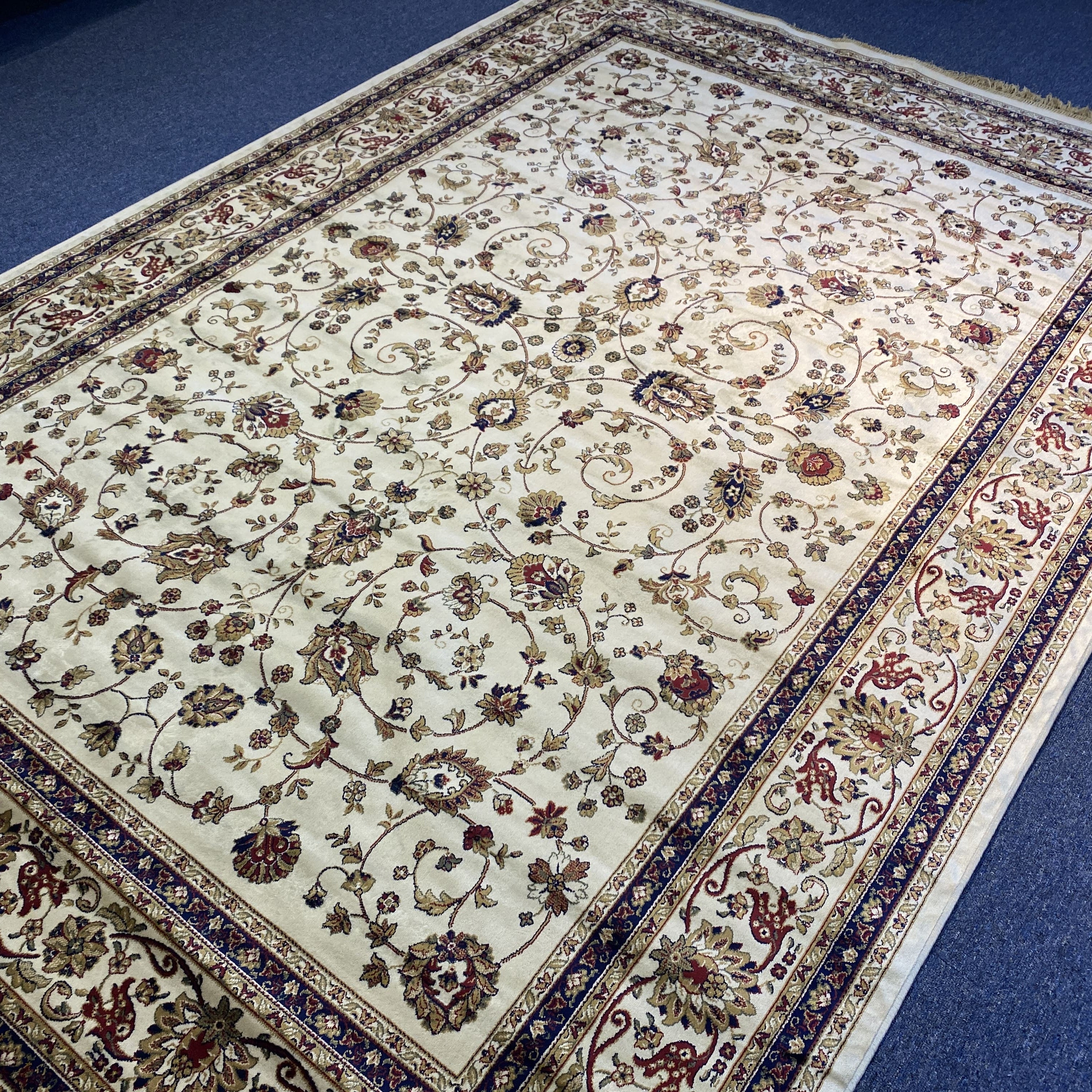 Persian Silk Carpet Iran Design 100% Silk Man Made Viscose Carpet | Zrabi 308