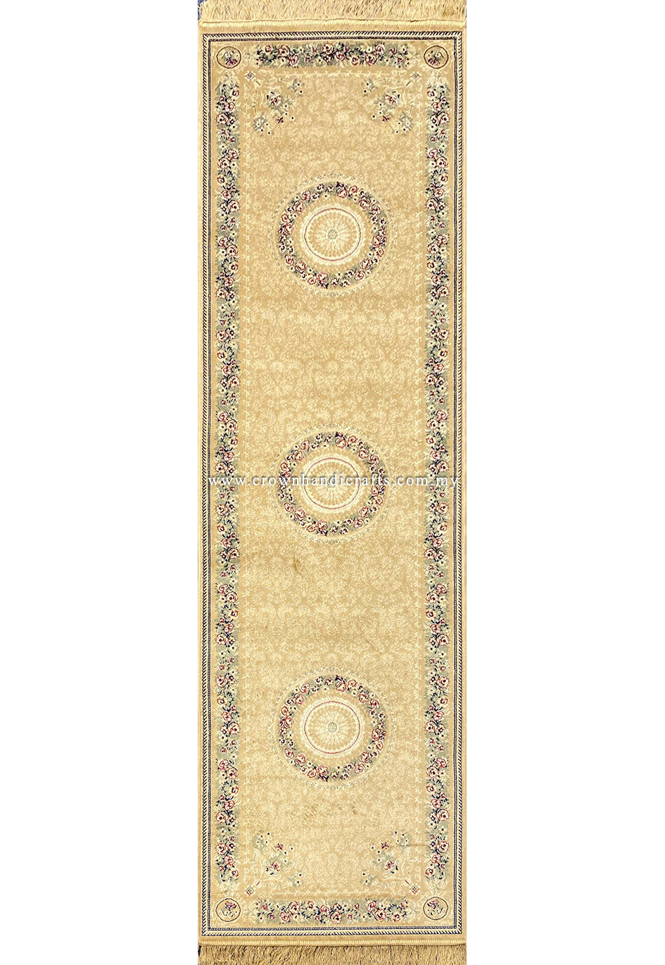 A Grand Entrance Persian-Style Runner in Liquid-Soft Viscose | Zrabi 332