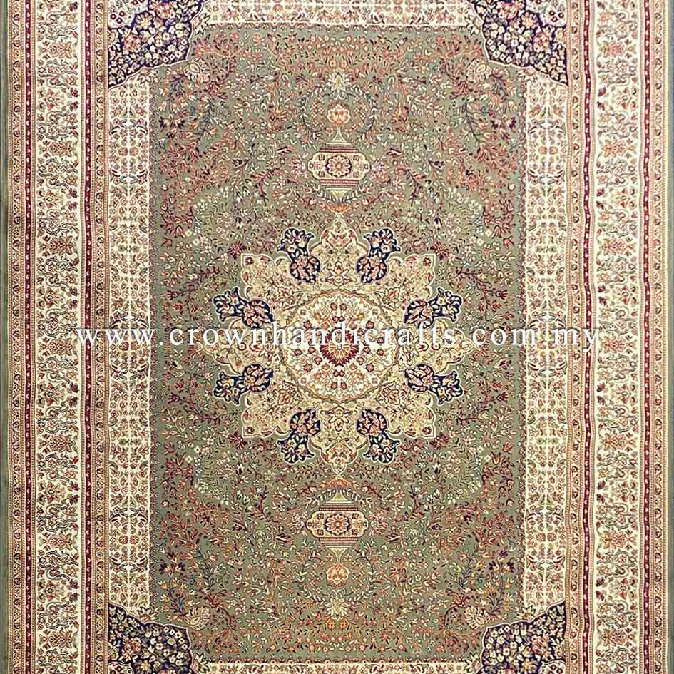 Persian Design Carpet with Silk Feel - Fine High-Quality Viscose Living Room Rug | Zrabi 459