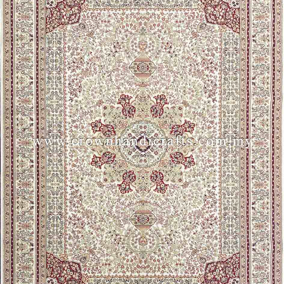 Persian Design Carpet with Silk Feel - Fine High-Quality Viscose Living Room Rug | Zrabi 459