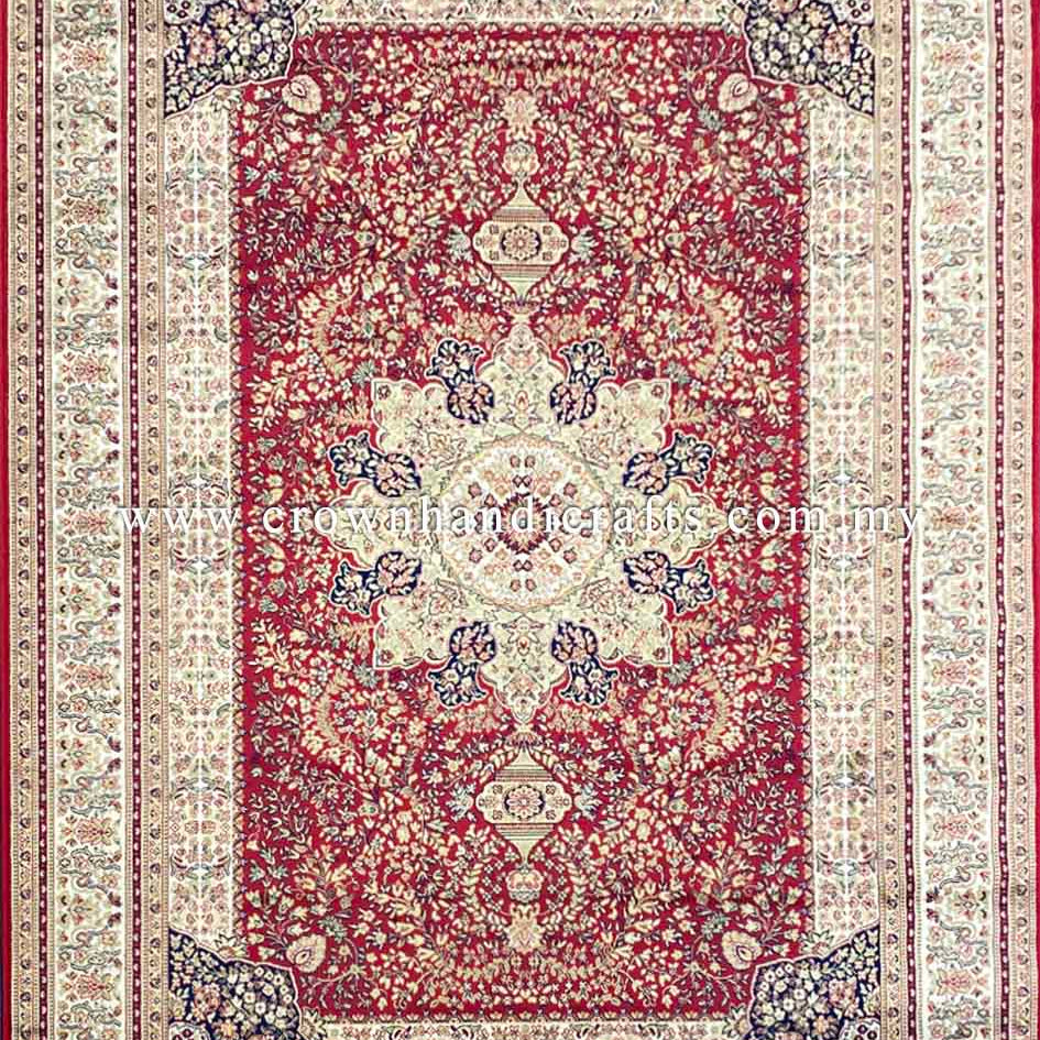 Persian Design Carpet with Silk Feel - Fine High-Quality Viscose Living Room Rug | Zrabi 459