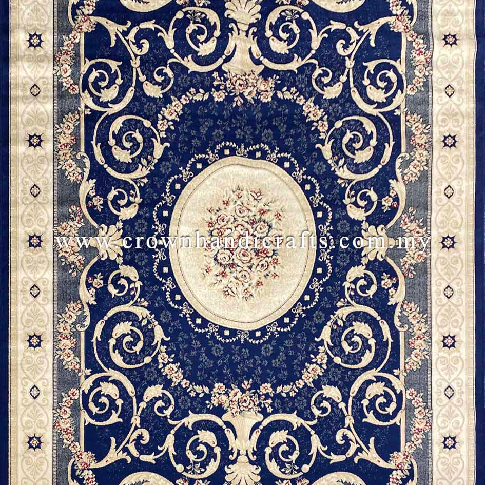 Persian Silk Carpet Iran Design 100% Silk Man Made Viscose Carpet | Zrabi 463